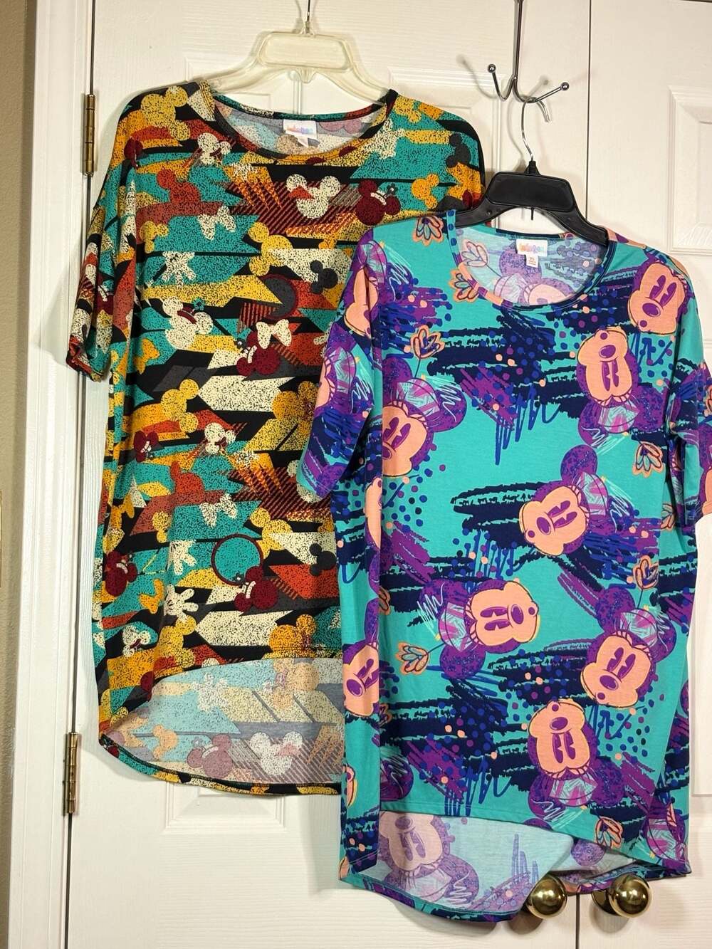 Set of 2 LuLaRoe Disney Irma Tunic Minnie Mouse Size XS - Picture 4 of 12